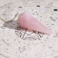 Ancient Witch Spell Incense - Love - Rose Quartz Pendulum