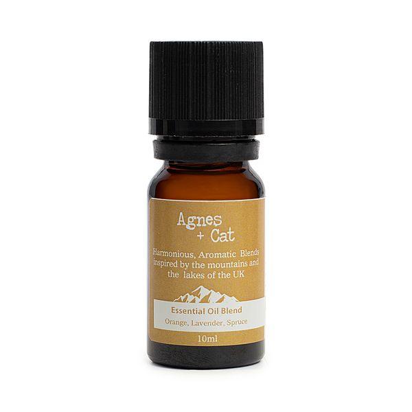Agnes + Cat Essential Oil Blend - Skiddaw Box - Orange, Lavender & Spruce