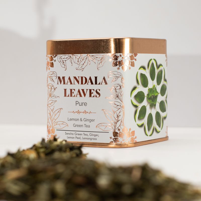 50g Classic Green Tea with Lemon and Ginger