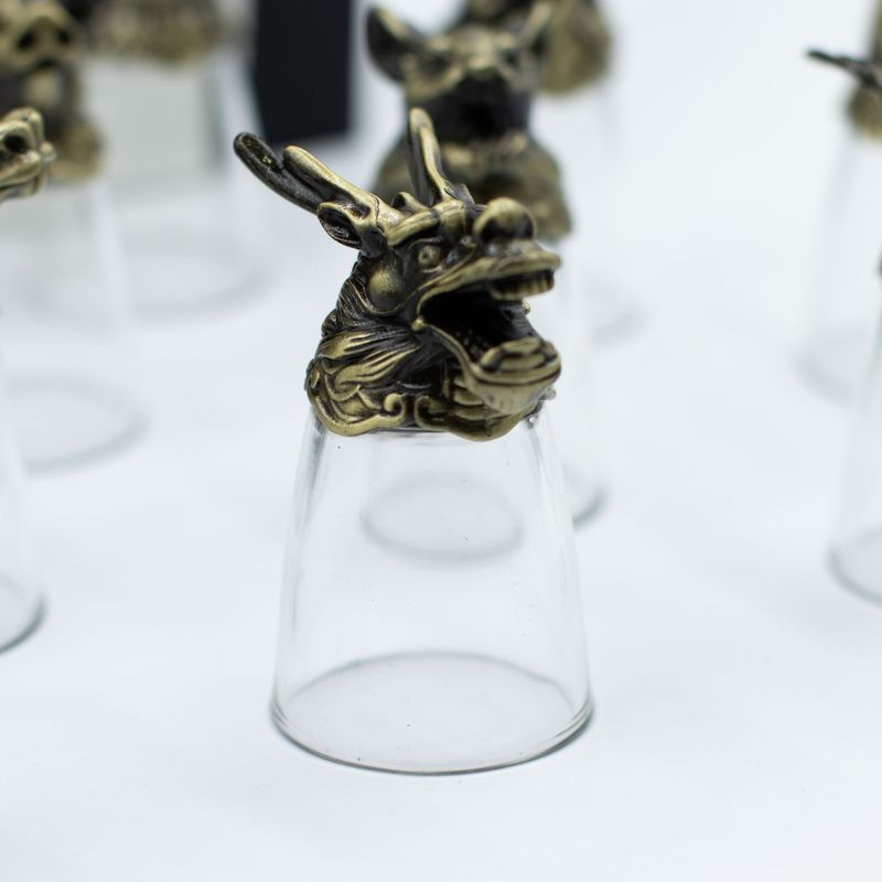 Gift Set of 12 Glasses (25ml) - Forest & Mystical Creatures