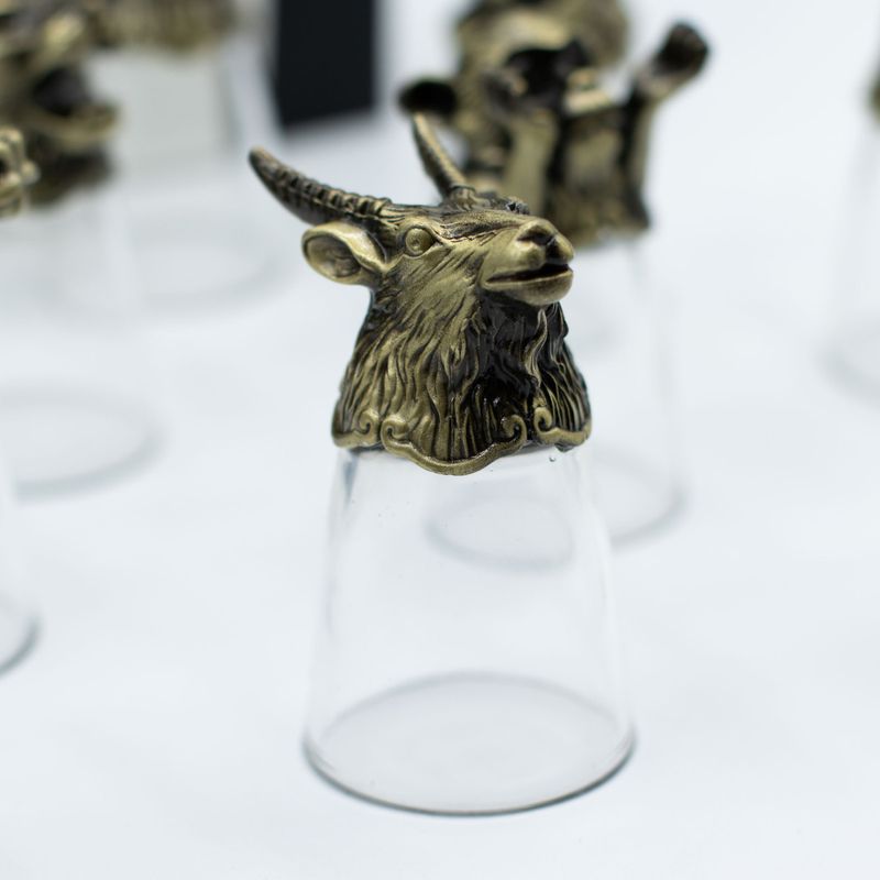 Gift Set of 12 Glasses (25ml) - Forest & Mystical Creatures