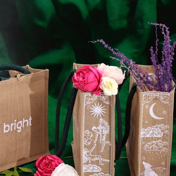 Hop Hare Jute Bag