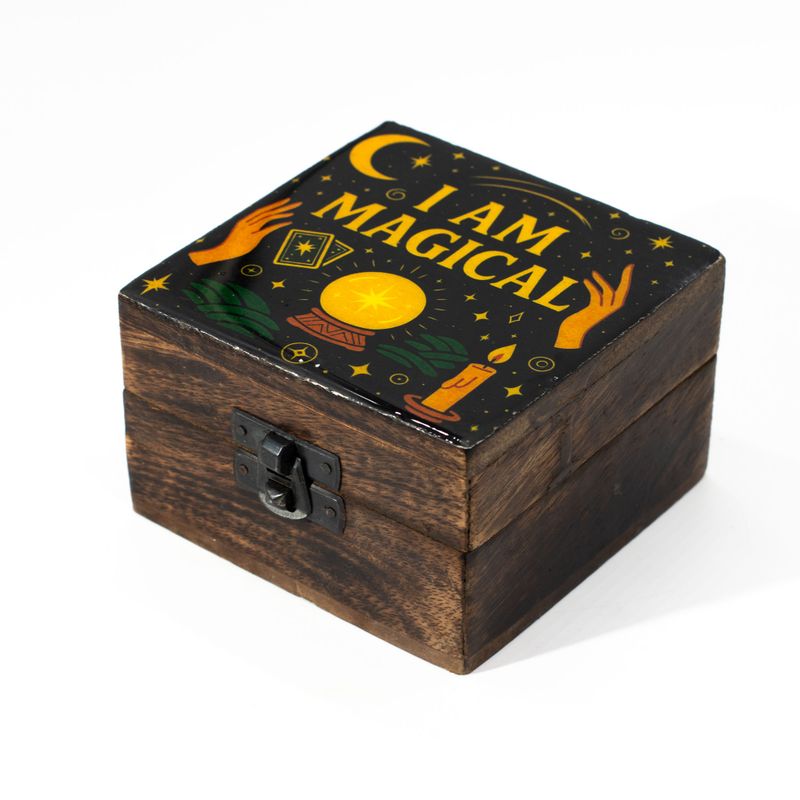 Small Enamelled Box - I am Magical