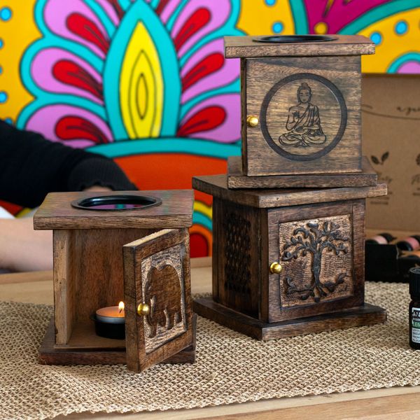 Mango Wood Oil Burners