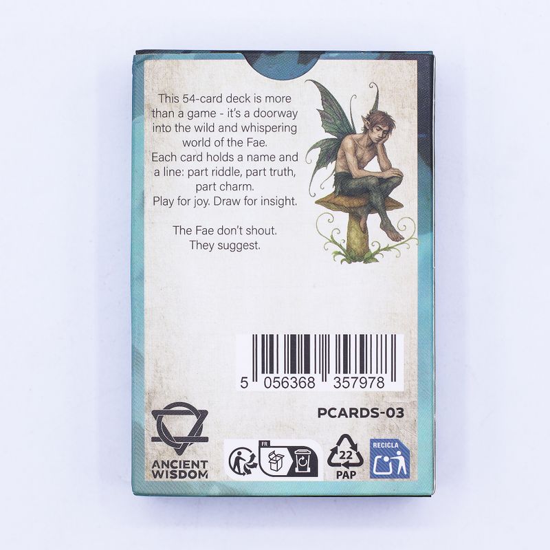Fae Realm Playing & Oracle Cards – Fairy Theme