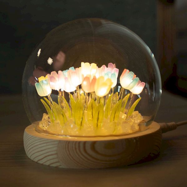 Floral Glow Garden Dome