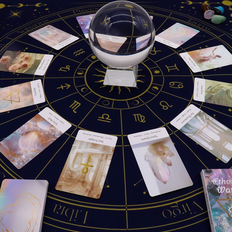 Tarot Reading Cloth - Zodiac