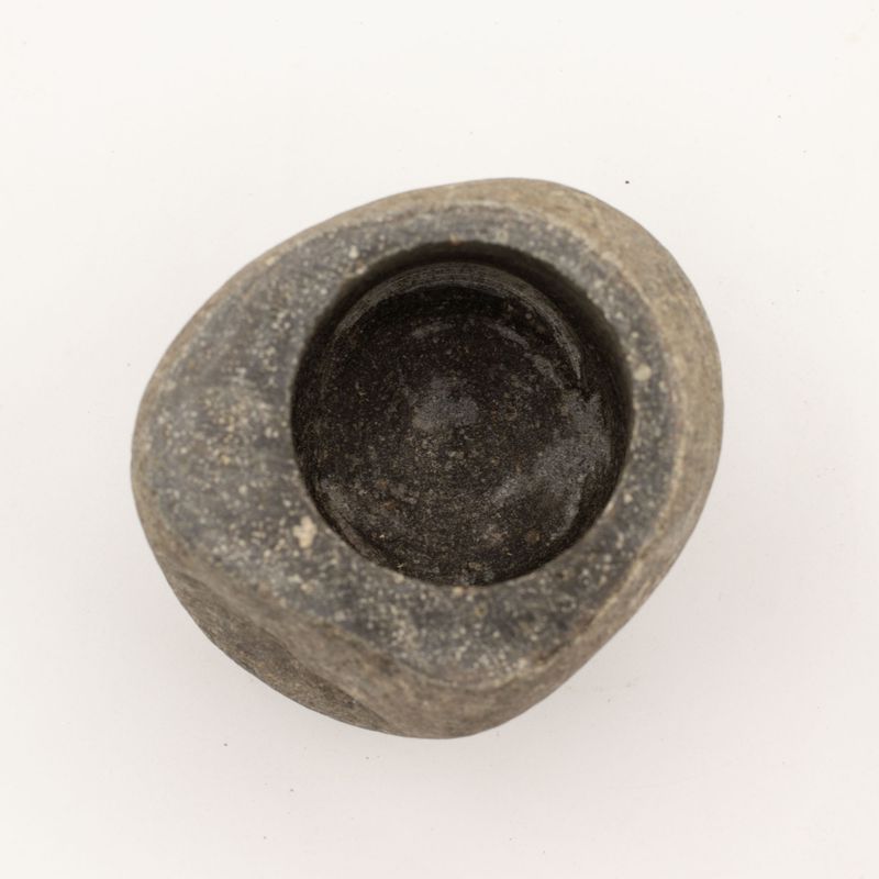 Natural Riverstone Decorative Pestle & Mortar -Medium (aprox 12x8cm)