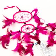 Bali Dreamcatchers - Medium Round - Turq/Pink/Purp
