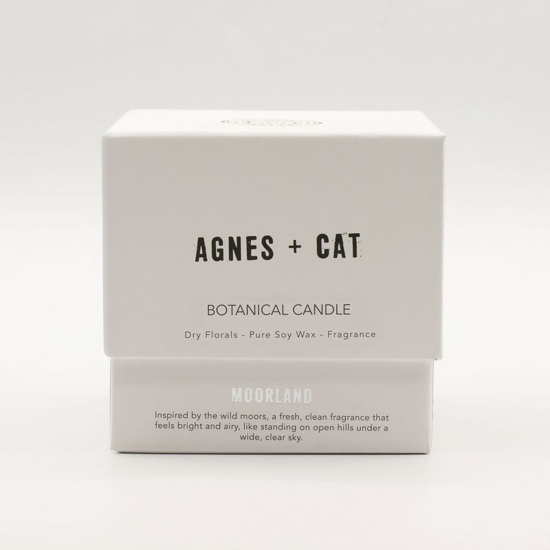 Agnes + Cat Botanical Soy Wax Candle - Moorland