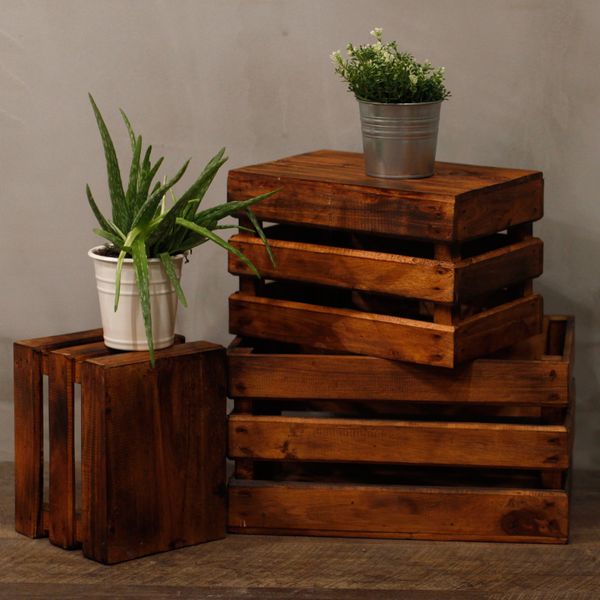Rustic Wooden Home Storage & Shelving