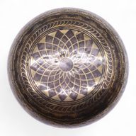 Engraved - Huge Vibrational Feet Standing Bowl - 50x20cm (10.7kg)