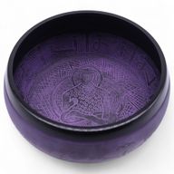Extra Loud - Mushroom Singing Bowl - Purple Haze (23x10.5cm, 1.3kg)