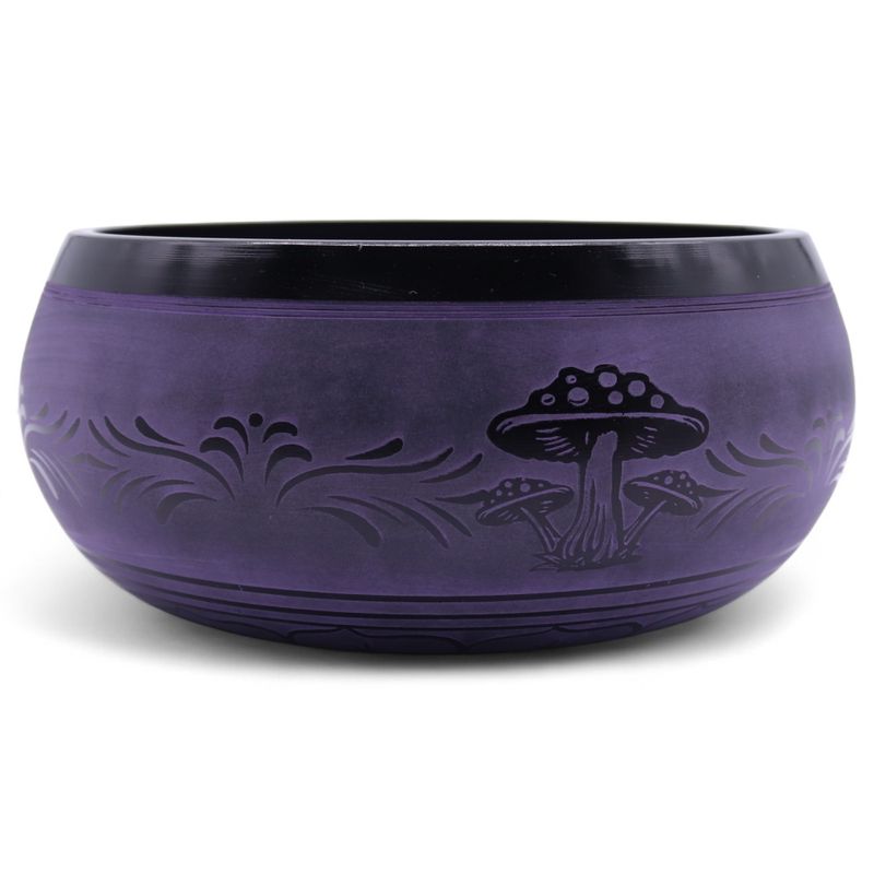 Extra Loud - Mushroom Singing Bowl - Purple Haze (23x10.5cm, 1.3kg)