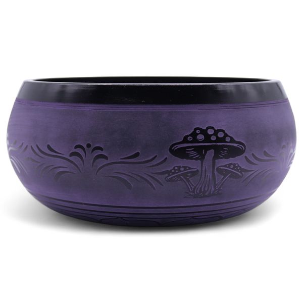 Extra Loud - Mushroom Singing Bowl - Purple Haze (23x10.5cm, 1.3kg)