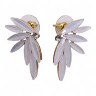 Pearl - Vintage Glass - Faries - Earrings