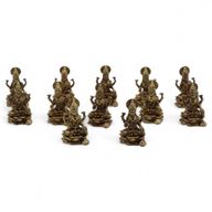 Brass Miniature Gods - Laxmi (11gms)  - 30mm