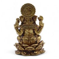 Brass Miniature Gods - Ganesha (12gms)  - 30mm