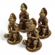Brass Miniature Gods - Hanuman (30gms) - 36mm