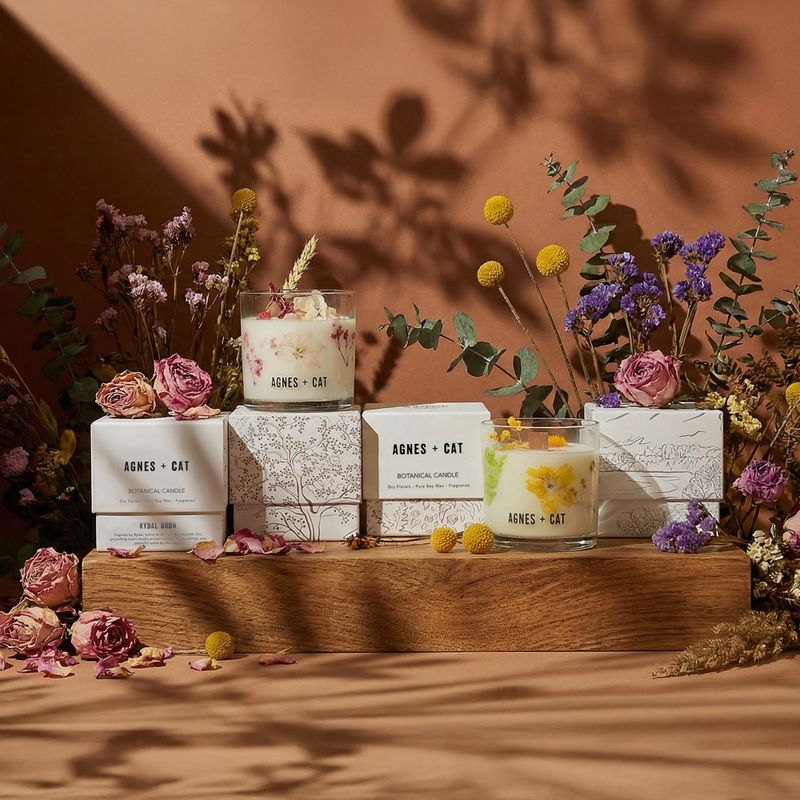 Agnes + Cat Botanical Soy Wax Candle - Windermere