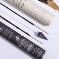 Ancient Witch Spell Incense - Seduction - Amethyst Pendulum