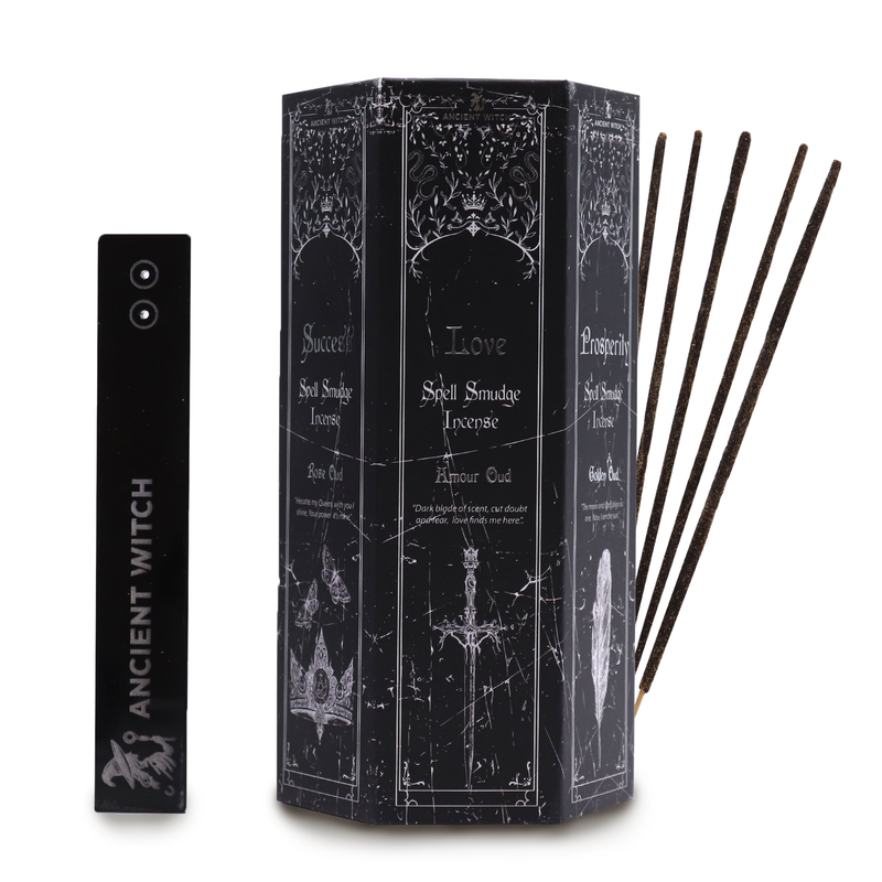 Pyramid Shape Display Incense - Set of 5 Ancient Witch Scents & Spells