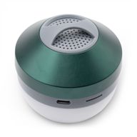 Green Camping Hanging Light and Mini Speaker
