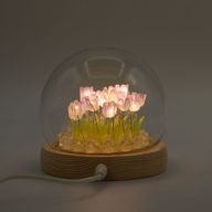 Floral Glow Garden Dome - 20 Tulips - LED USB