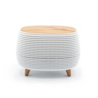 Futuristic Ribbed Aroma Diffuser with Colour-Changing Light
