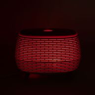 Futuristic Ribbed Aroma Diffuser with Colour-Changing Light