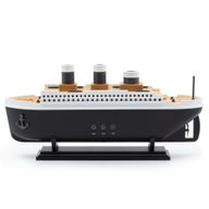 Ship Model Puff Effect Aroma Diffuser with Colour-Changing LED