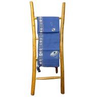 Nomad Sari Pareo – Rich Blue & Gold Evil Eye Print