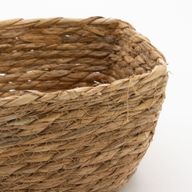 Seagrass Square Baskets - Natural - Set of 3