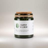 Greenman Woodwick Soy Candle - Leaves & Linen