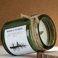 Greenman Woodwick Soy Candle - Ash & Woodsmoke
