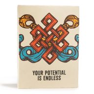 Lokta Inspiration Notebook – Your Potential – Large (21x15cm) – 45 Leaves – Includes Bookmark