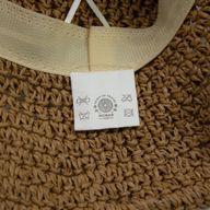 Nomad Sari Floppy Straw Sun Hat - Coffee & Daisies
