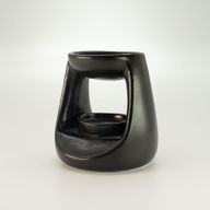 Ceramic Zen Oil Burner - Small Classic - Matt Black