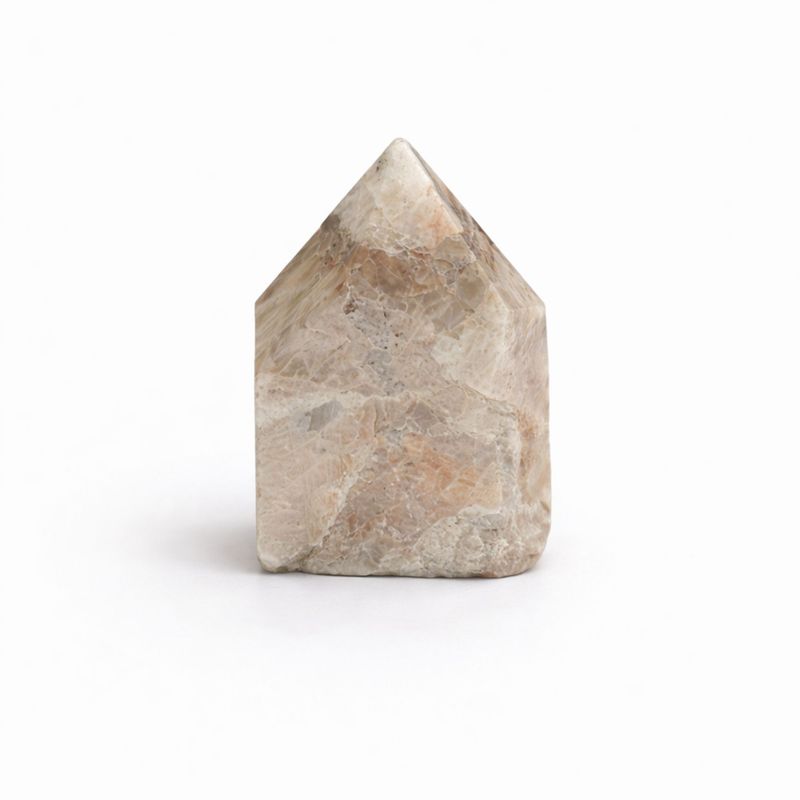 Gemstone Top Polished Points - Matrix with Tourmaline (approx 5-6 pieces)