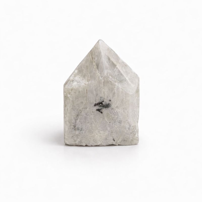 Gemstone Top Polished Points - Rainbow Moonstone (approx 5-6 pieces)