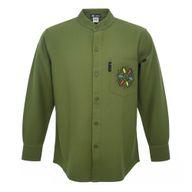 Nomad Sari Kathmandu Shirt - Forest Green - Large
