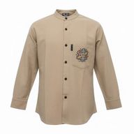 Nomad Sari Kathmandu Shirt - Stone - Medium