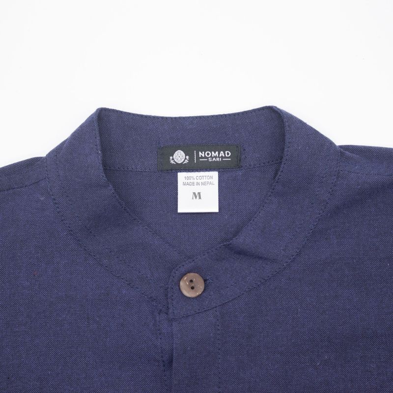 Nomad Sari Kathmandu Shirt - Indigo - Large