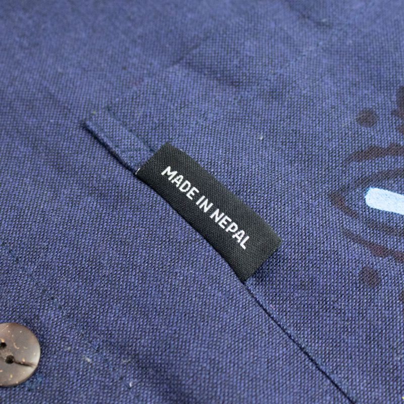 Nomad Sari Kathmandu Shirt - Indigo - Large