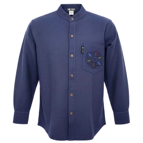 Nomad Sari Kathmandu Shirt - Indigo - XXL