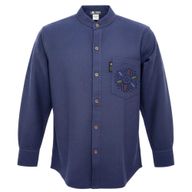 Nomad Sari Kathmandu Shirt - Indigo - XXL