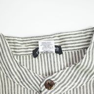 Nomad Sari Grandad Shirt - Grey Stone - Large