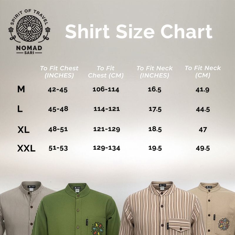 Nomad Sari Grandad Shirt - Turquoise - Large