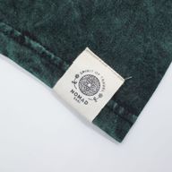 Nomad Sari Stonewashed Cotton T-Shirt - Tree of Life - Green - Medium