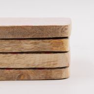Set of 4 Square Coasters - Pretty Floral